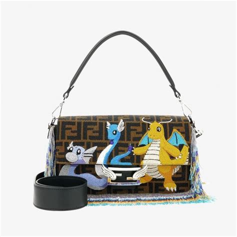 fendi dragonite card holder|Fendi X Frgmt X Pokemon Fendi .